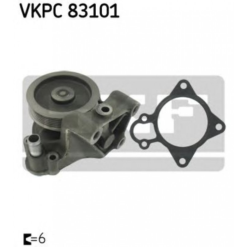 VKPC 83101 SKF - Насос охолоджуючої рідини